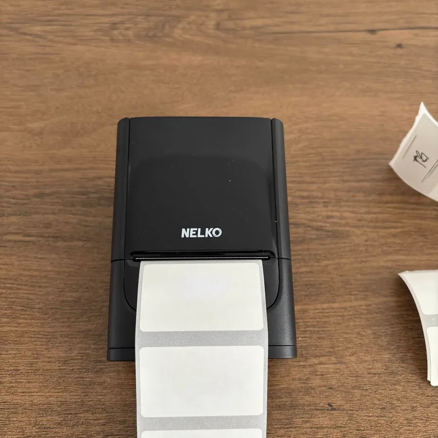 Nelko Bluetooth Thermal Label Printer, Portable Label Maker Machine for ...