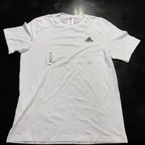 Adidas Men's White T-Shirt Size M