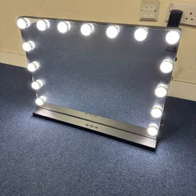 Black LED Mirror Light with Touch Controls