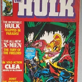 Rampage Monthly 24, Hulk, Clea the Mystic Maiden, X-Men, Marvel UK, June 1980