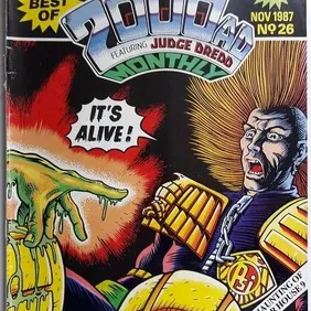 THE BEST OF 2000AD MONTHLY 26, Judge Dredd, November 1987