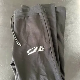 Hoodrich Black Logo Joggers