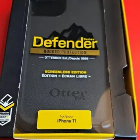 Ultimate Protection with Defender Case for iPhone 11!