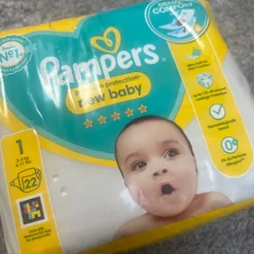 Size 1 baby nappies