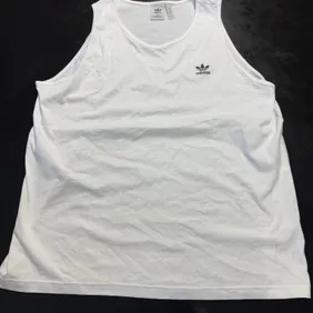 Adidas Men's White Vest Top Size XL