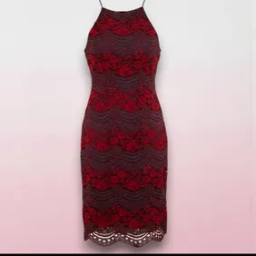 BNWT New Look Two-Tone Lace Bodycon Dress - UK 10