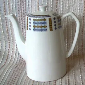 Alfred Meakin COFFEE POT, Retro, 1960s, Shabby Chic, vintage