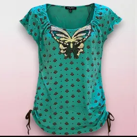 BNWT River Island Owl/Bug Print Tunic Top - UK 14