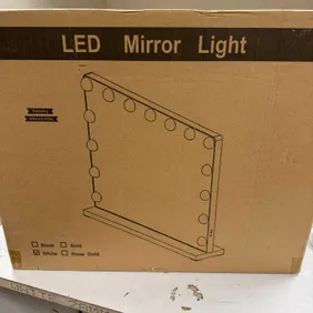 White LED Light Up Mirror