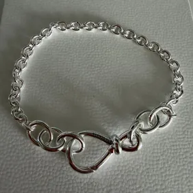 Pandora infinity knot chain link bracelet 21cm