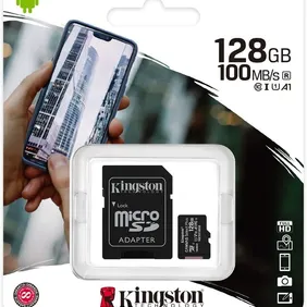 Kingston Canvas Select Plus microSD Card 128 GB Class 10