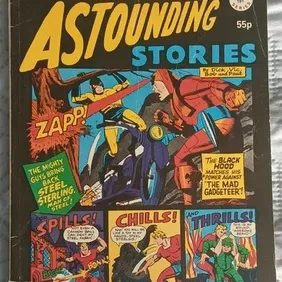 Astounding Stories 191, The Black Hood, Steel Sterling, Alan Class, UK