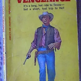 TEXAS VENGEANCE, Paul Evan Lehman, US pb 1965