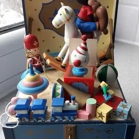 Mickey's Musical Toy Chest, Disney, Home on the Range, Boxed, 1993