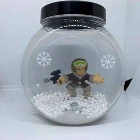 Star Wars Han Solo snow globe figure toy Christmas present