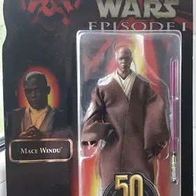 STAR WARS: Mace Windu: 6", 50th Anniversary, 2021