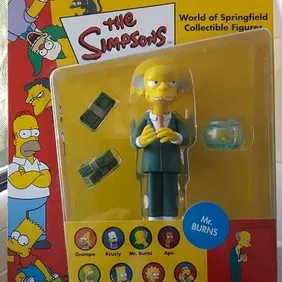 THE SIMPSONS: Mr BURNS, Unopened, Playmates, 2001