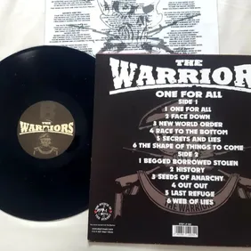 Vintage The Warriors Punk Band Vinyl LP - Classic Underground Rock 