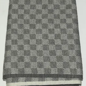 Authentic Louis Vuitton Neo Petit Damier Scarf Grey Wool Silk BlendElevate your style with this luxu