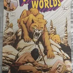 Fantastic Worlds 1, Attu, Gideon Hawk, Flashback Comics, September 1995
