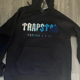 Trapstar blue&black chenille tracksuit men’s 