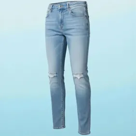 Superdry Distressed Light Wash Jeans W32 L32