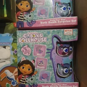 Gabby dollhouse make your own bathroom kit