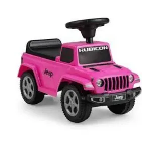 BOXED COSTWAY PINK TODDLER LICENSED JEEP RIDE ON PUSH CAR