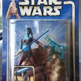 STAR WARS: Aayla Secura: Jedi Knight, Attack of the Clones, Unopened, 2002