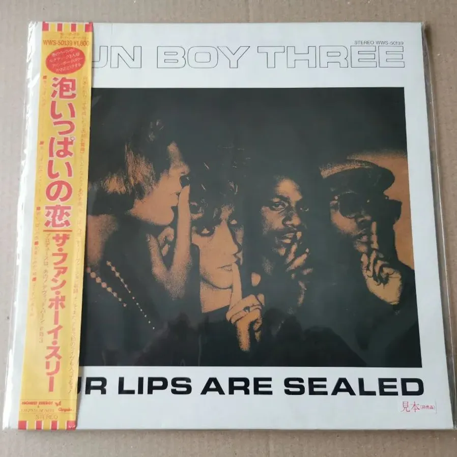 Fun Boy Three Our Lips Are Sealed Rare Japanese Promo 12" With Obi