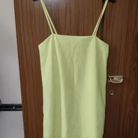 Boohoo Yellow Cami Dress Size 12  textured cami dress size 12 will also suit a 10 has back zip and e