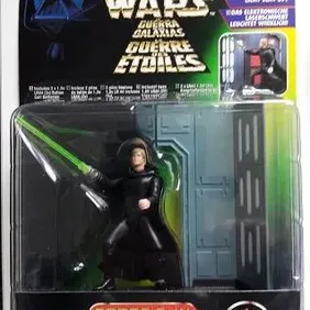 STAR WARS: FORCE F/X LUKE SKYWALKER w/ Glowing Lightsaber, sealed, Tri-Logo 1996