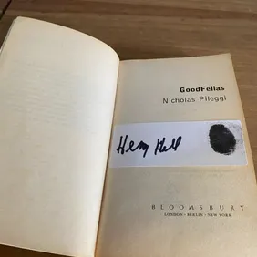 Authentic Signed Copy: Goodfellas' Henry Hill's Wise Guy