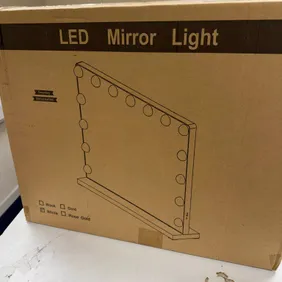 White LED Light Up Mirror