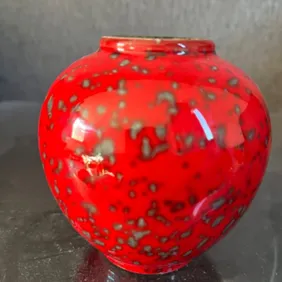 Medium piece of west German vase, not the typical lava pattern great quality 