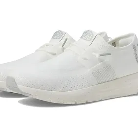 Elegant White Women's Sneakers - Breathable, Comfortable, Size 8