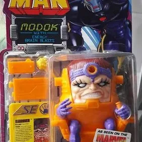 IRON MAN: MODOK with Energy Brain Blasts, 1995, ToyBiz