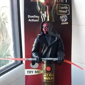 STAR WARS: Darth Maul Spin Pop Candy, Cap Candy, Episode 1, 1999