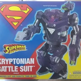 Superman: Man of Steel, Kryptonian Battle Suit, Boxed Kenner 1995