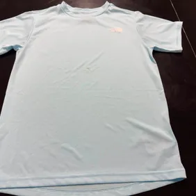 Turquoise North Face Boys T-Shirt Size L