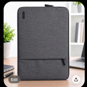 14-Inch Laptop Carry Case – Grey – Padded Protective Sleeve