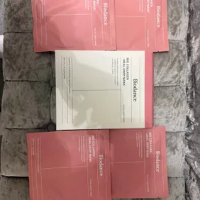 The 4X Bio Collagen Face Mask by Biodance is a deep firming and hydrating overnight facial mask suit