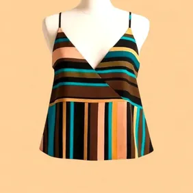 BNWT Zara Multi-Striped Camisole Top (L)