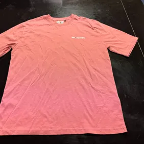 Columbia Pink Women's Loose Fit T-Shirt Size XS