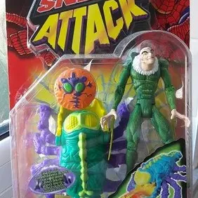 SPIDERMAN: SNEAK ATTACK: BUG BUSTERS: VULTURE, Never Opened, Toy Biz, 1998