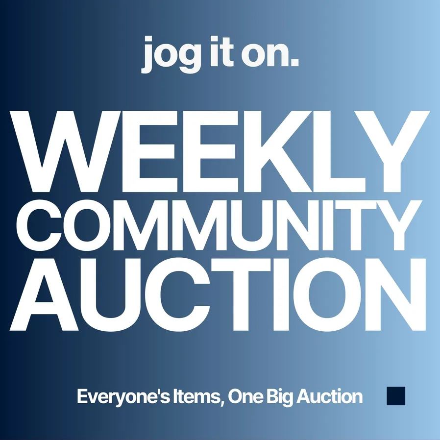 The jogiton.com Weekly Community Auction's