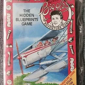 Biggles: The Hidden Blueprints, Adventure Game, Captain W E Johns, UK pb