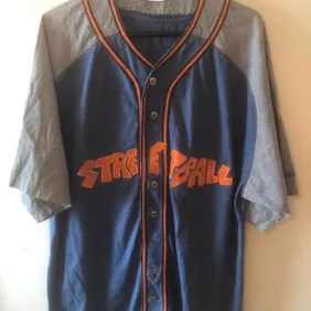 Rare Vintage 1994 Adidas Streetball Oversized Jersey L - Collector's Item!Step back in time with thi