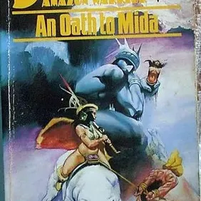 Jalav, Amazon Warrior: An Oath to Mida, Sharon Green, UK pb 1984
