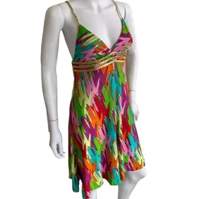 Radiant in Rainbow - Twirl in Colorful Elegance